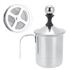 400ml Stainless Steel Double Mesh Milk Creamer Frother Coffee Foam