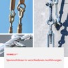 Seilwerk STANKE M5 Turnbuckle Eyelet Hook Galvanised Tensioner for Wire