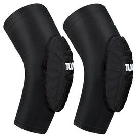 TUOYR Elbow Pads Compression Padded Arm Sleeves Elbow Protection Pads Elbow Guard Sleeve for Basketball Football Baseball Volleyball (1 Pair)