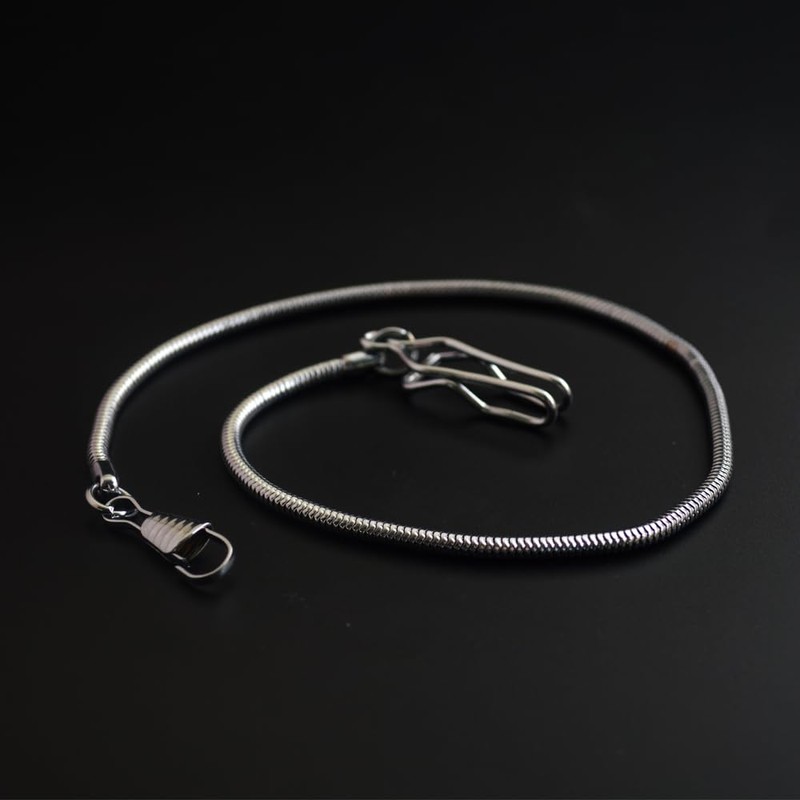 BOSHIYA Clip Pocket Watch Chain for Men Vintage Metal Alloy