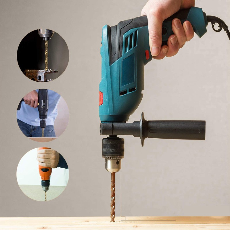 Mtsooning 10 Pcs 1mm Micro HSS Twist Drill Bit Straight