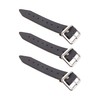 Genuine Leather Kilt Extension Straps Buckle Extenders - 7" x