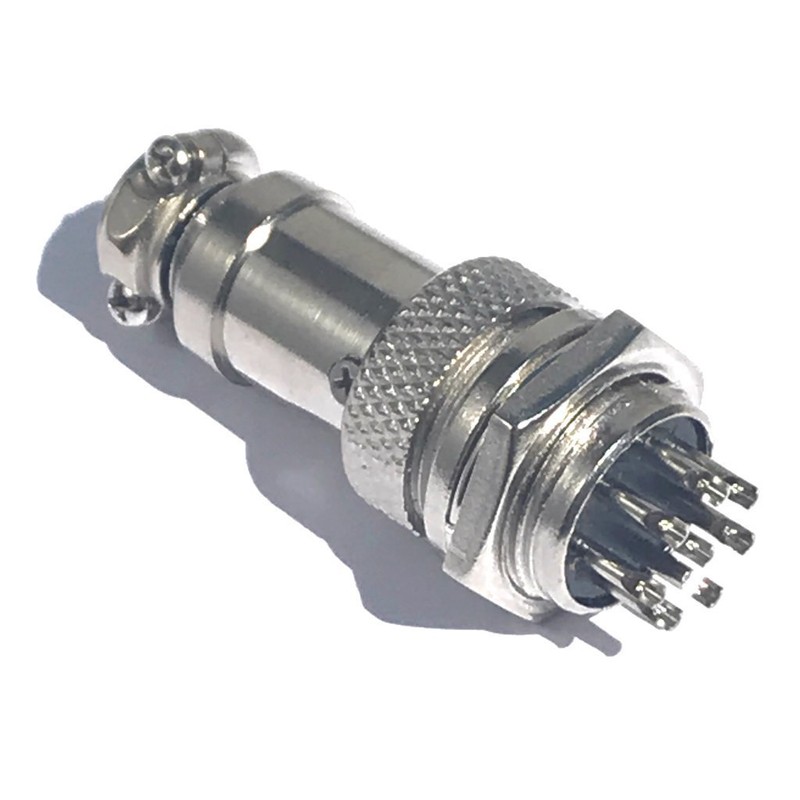 CESS Aviation 8 Pins Plug and Socket Wire Cable Connectors