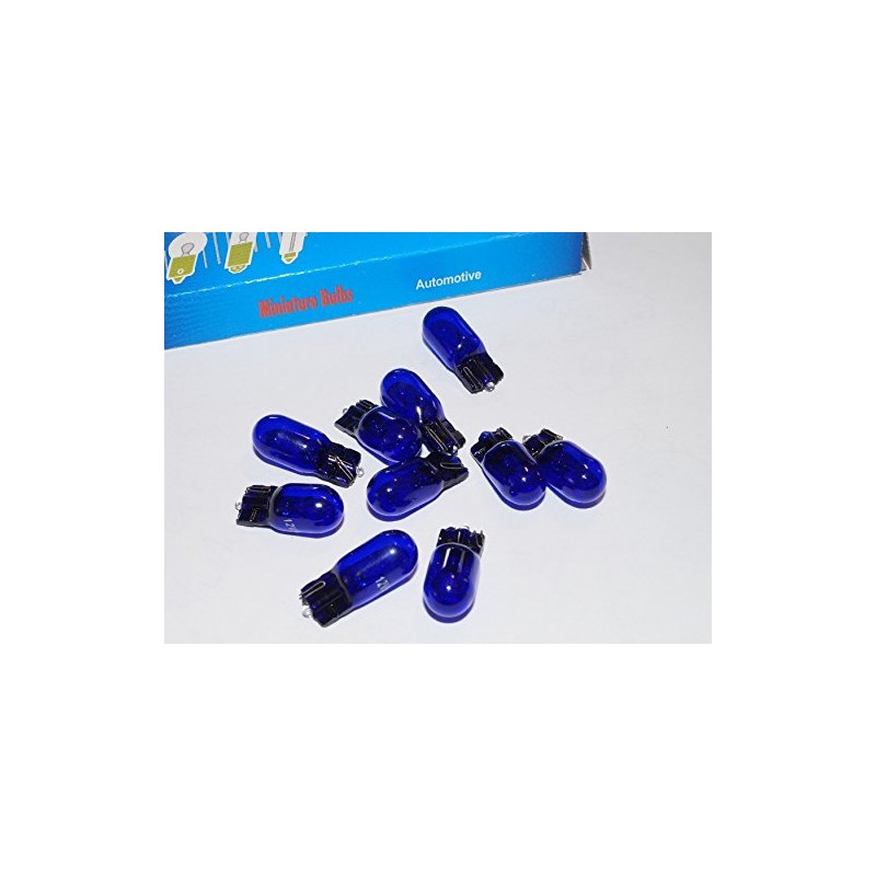 Pack of 10 T10 W5W Glass Base for Interior Lighting,