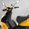 POFET Motorcycle Measuring Device, Digital Motorcycle Thermometer, 5-in-1 ATV Voltmeter,