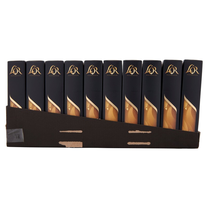 L'OR Espresso Caramel Flavour Coffee Pods X10 (Pack of 10,