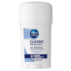 Triple Dry Triple Dry Anti-Transpirant Creme Stick | Stick gegen starkes Schwitzen | 100h Schutz | 45ml