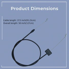 Axyuada 133-8109 Lawn Mower Brake Cable for Toro 20" & 22" Recycler