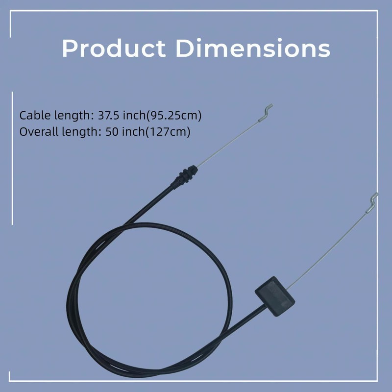 Axyuada 133-8109 Lawn Mower Brake Cable for Toro 20" &