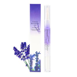 Yimart 4pcs 15 Smell Nail Nutritional Oil Pen Liquid,Nail Cuticle Oil Pen,Nail Oil,Anti-barb Nail Edge Nutritional Oil, Finger Edge Oil,Female Nail Care Tool (Lavender, 2ML)
