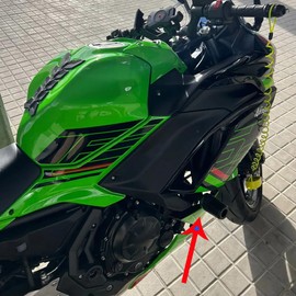 ZYAKOMO Fit for Kawasaki Ninja 500 500SE 2025 Z500 2024 Ninja 400 Ninja400 Z400 Z 400 2018-2024 2023 CNC Motorcycle Frame Sliders Crash Pad Falling Protection