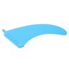 Surf Fin PVC 7.9in Blue Flexible Professional Surfboard Fin for
