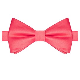 KissTies Coral Reef Self-Tied Bow Tie Watermelon Satin Wedding Bowties + Gift Box