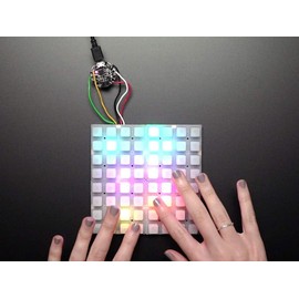 Adafruit NeoTrellis RGB Driver Board for 4x4 Keypads 3954