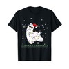 Funny Santa Alpaca Llama Christmas Xmas Decoration Gift Llama T-Shirt,