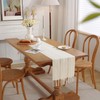 Cenebonxy Rustic Boho Table Runner, Farmhouse Table Runners 36 Inches