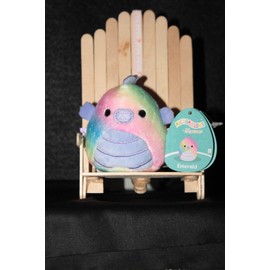 NWT 2.5" Micromallow by Squishmallow - "Emerald the Rainbow Seahorse" MM2 #261