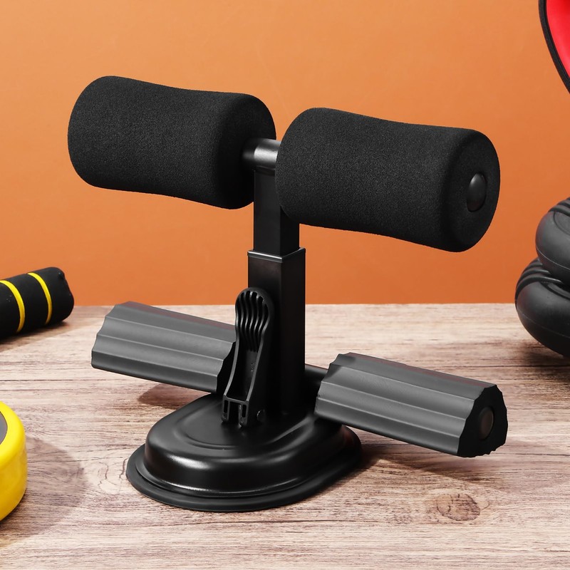 Yardwe Sit Up Bar Adjustable Sit Up Exercise Equipment Portable