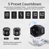LUCKY TIME Productivity Pomodoro Timer,Hexagon Cube Timer,1/5/10/30/60 Minutes Countdown Timing,Sound