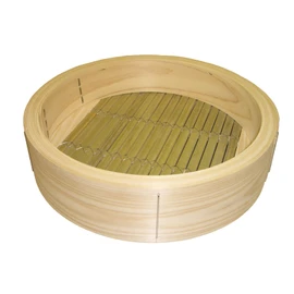 Hinoki Chinese Seiro, 9.4 inches (24 cm)
