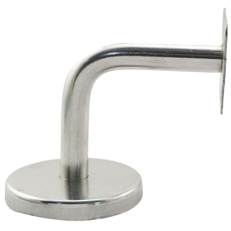 TAODAN 4PCS Staircase Handrail Bracket Flat Fixed 60x60mm Stainless Steel