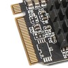 M.2 to PCIe Expansion Card PCIE 4 Ports Strong Anti