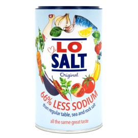 LoSalt Reduced Sodium Salt Alternative 12.3oz 66 Less Sodium Great Taste