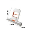 Mini Foldable Desktop Mop, Portable Self-Squeeze Short Mop Small Spaces