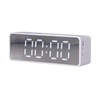 EG-010 Bluetooth Clock Speaker with LED Mirror Portable Drop Proof