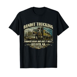 Huiibao Funny The Bandit Retro Trucking 1977 T-Shirt