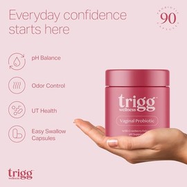 Trigg Probi?ticos Vaginales para Mujeres: Equilibrio del Ph