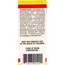 Vitamins VITAL FUERTE H3 VITAMINS & MINERALS 30 CAPSULES/ DIETARY SUPPLEMENT