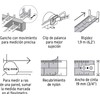 Truper FH-5M, Flexómetro Gripper, contra impacto, 5 m, cinta 19