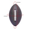 Luminous Fluorescent Reflective Football Pu American Standard Game Training Ball