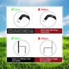 XFF Shepherds Hook,Adjustable Shepherd Hook,39 Inch high 0.8 Centimeter Thick