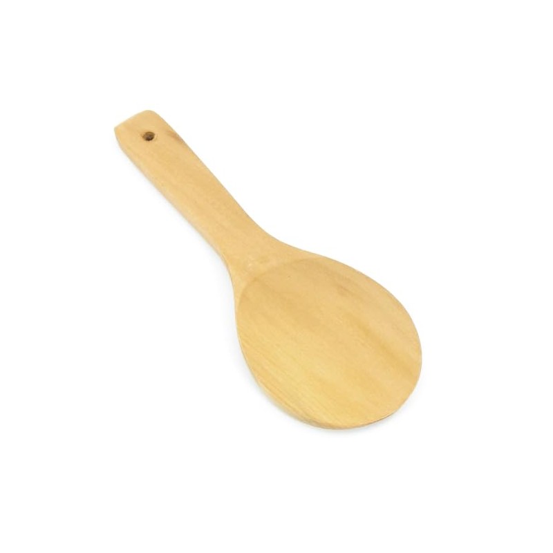 Sourcingmap Wooden Rice Scoop Ladle Paddle 9.1 inch Long Wood
