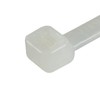 Gocableties Small White Cable Ties, 100mm x 2.5mm, Bulk Pack