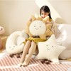 JOSON Cozy Sun Pillow Star Moon Sofa Cushion, Soft Bedside