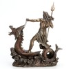 Veronese Design 9 1/4 Inch Poseidon with Trident Standing On