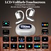Open Bluetooth Headphones, Ear Hook LED Colour Screen Headphones, Active