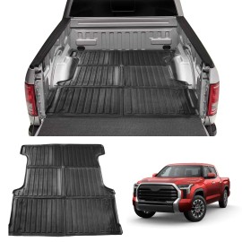 easypeasy_autoparts Tapete para caja de camioneta TPE de 5.5 pies para Toyota Tundra TPE 2021-2024