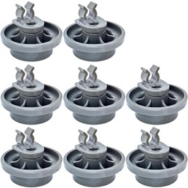 4581DD3003B Dishwasher Lower Rack Wheels 4581DD3003C for LG Dishwasher Lower Dishrack Roller Assembly Replacement Parts 4581DD9002B, PS3523051, PS12075858 (8Pcs)
