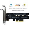 PCIe 5.0 M.2 NVMe X4 Adapter Expansion Card for PCIe5