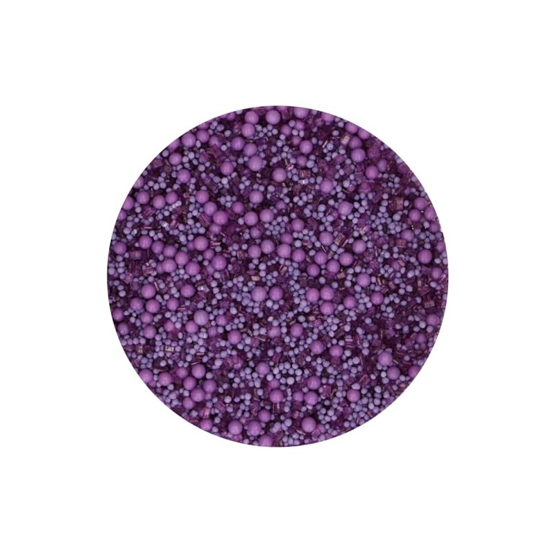 FunCakes Sprinkle Medley Purple, Viola: Decorazioni di Zucchero, Sapore Delizioso,
