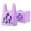 50pcs Purple Small Trash Bags 3 Gallon 4 Gallon for