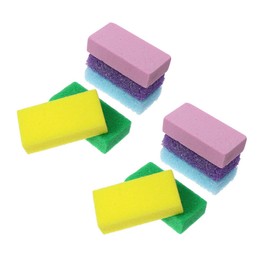 Baluue 15pcs Pu Pumice Stones for Foot Care Callus Remover for Smooth Feet and Heels Lightweight Portable Dead Skin Scrubber for Home Use