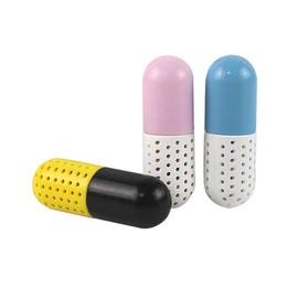 Healvian 3pcs Capsule-shaped Sweat Drying Agent for Sneakers Sports Shoes Odor Breathable Material Travel-friendly Shoe Deodorizer Home Closet Freshener