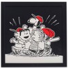 Peanuts Gang Baseball Celebration Framed Wood Wall Decor - Cute