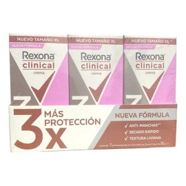 Antitranspirante Rexona Woman Clinical Classic 3pz De 58g