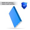 1TB USB3.0 Portable Hard Drive 2.5 Inch Metal External HDD